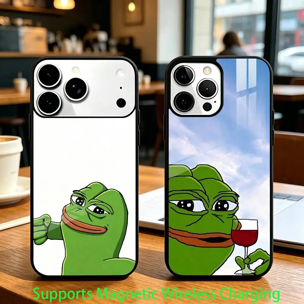 Funny The PEPE F-Frog Phone Case For iPhone17,16,15,14,13,12,11 Plus,Pro Allows magnetic wireless charging
Funny The PEPE F-Frog Phone Case For iPhone17,16,15,14,13,12,11 Plus,Pro Allows magnetic wireless charging
