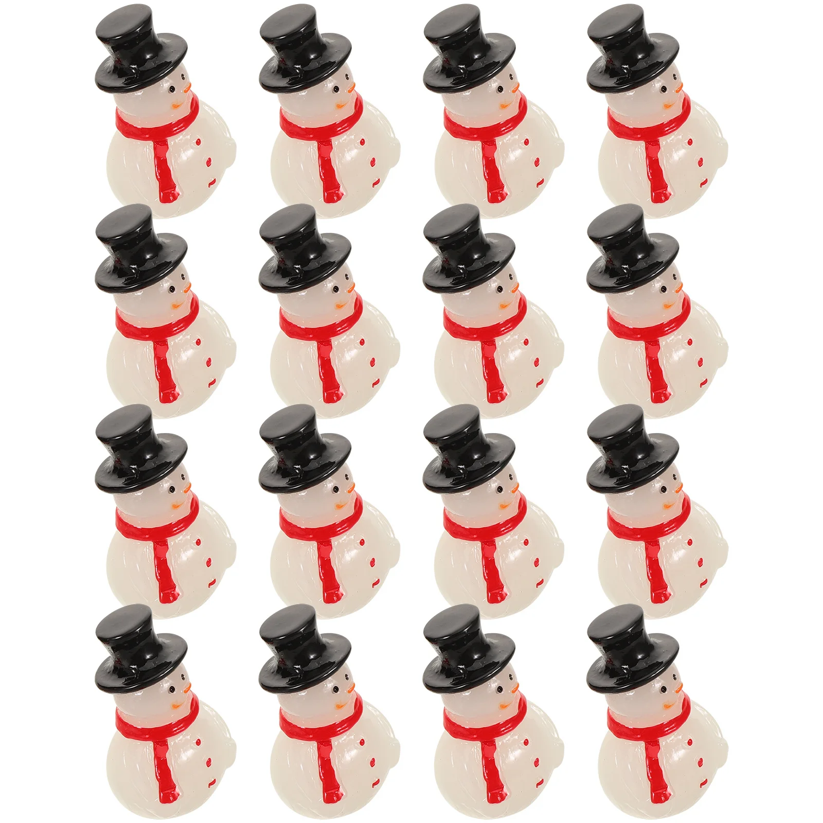 16Pcs Mini Snowman Resin Ornaments Glow in Dark DIY Crafts Christmas Fairy Garden Tabletop Display Mini Resin Snowman Figurines
16Pcs Mini Snowman Resin Ornaments Glow in Dark DIY Crafts Christmas Fairy Garden Tabletop Display Mini Resin Snowman Figurines