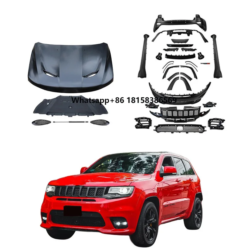KLT Srt8 Body Kit for Grand Cherokee Srt8 Body Kit With Hood 2017 2018 2019 2020 Car Accessories
KLT Srt8 Body Kit for Grand Cherokee Srt8 Body Kit With Hood 2017 2018 2019 2020 Car Accessories