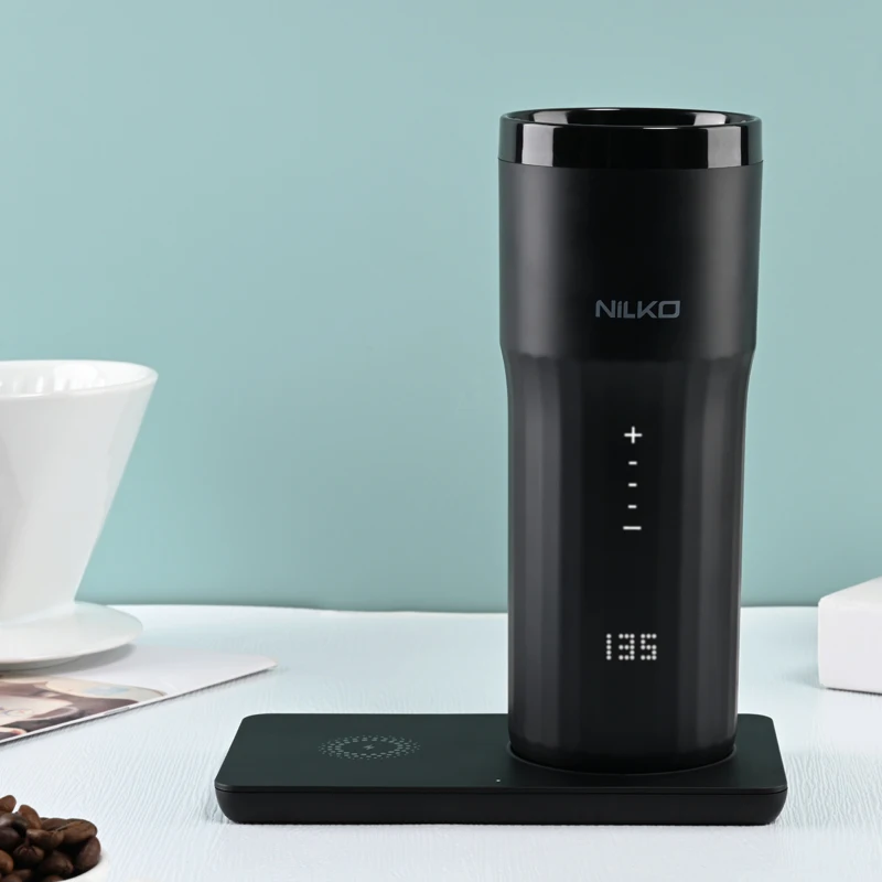 Heating Winter Warmer Wireless Charging Funtion Battery Power 2 in 1 Temperature Control Travel Water Bottle
Heating Winter Warmer Wireless Charging Funtion Battery Power 2 in 1 Temperature Control Travel Water Bottle