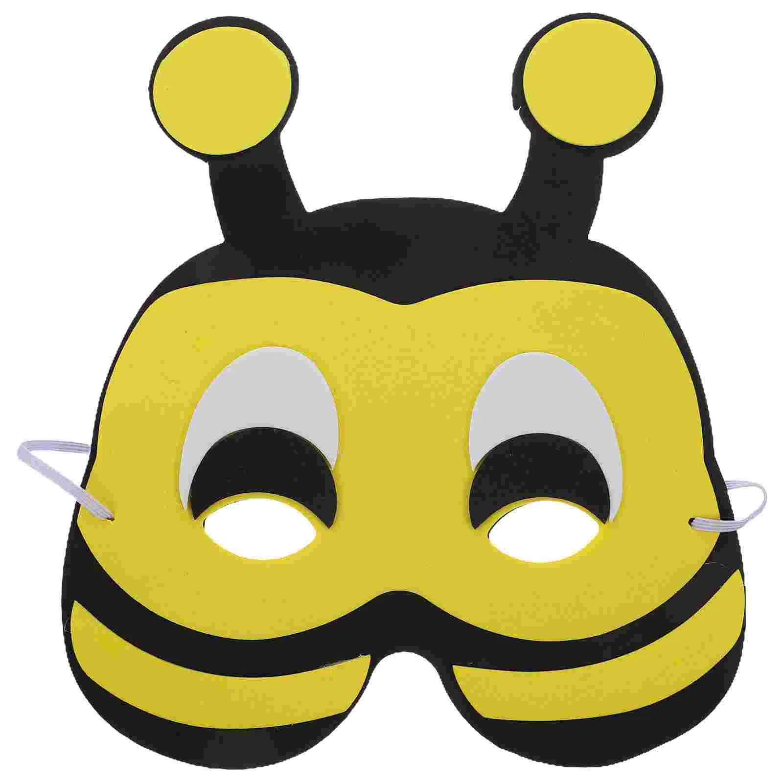 Cartoon Animal Masks Half-face Eye Masks Cosplay Costume Supplies Party Favors for Kids Boys Girls (Bee)
Cartoon Animal Masks Half-face Eye Masks Cosplay Costume Supplies Party Favors for Kids Boys Girls (Bee)