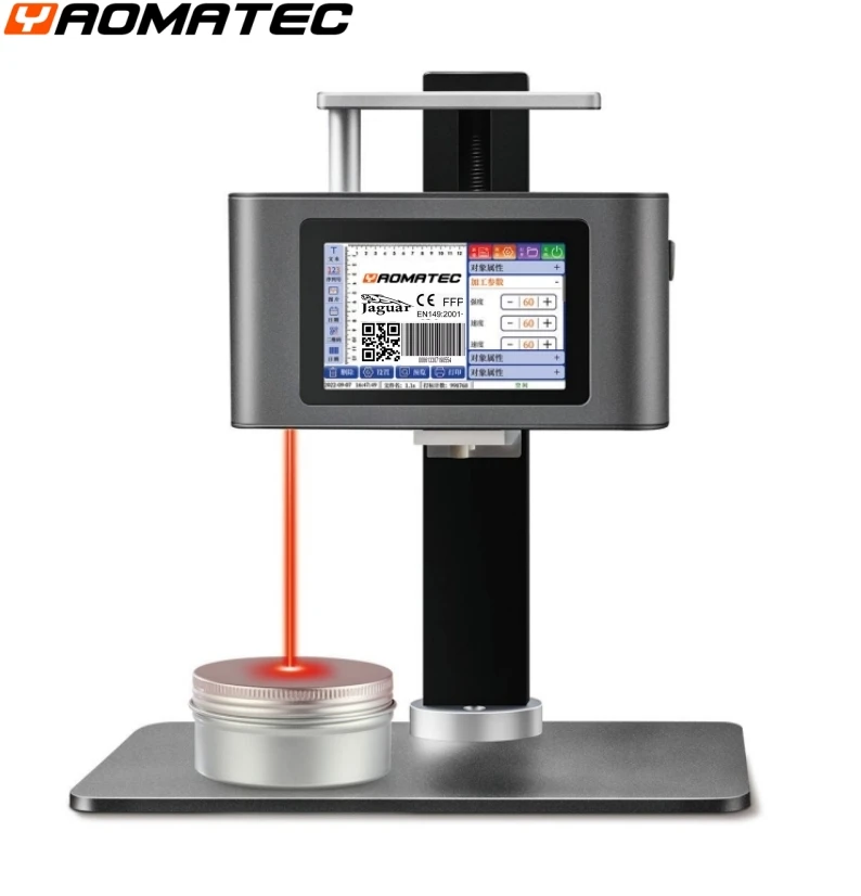 YAOMATEC 5 Inch Portable Laser Printer Printing Dates Numbers Patterns Laser Engraving Machine for Plastic Wood Leather Metal
YAOMATEC 5 Inch Portable Laser Printer Printing Dates Numbers Patterns Laser Engraving Machine for Plastic Wood Leather Metal