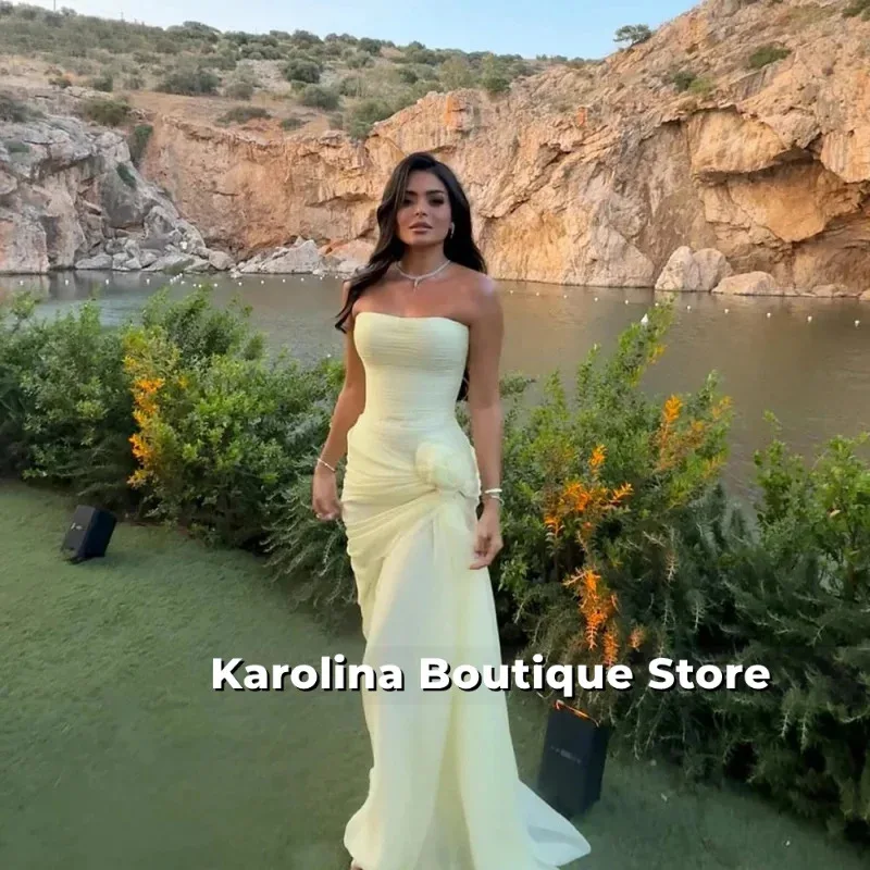 Румяно-желтое шифоновое вечернее платье без бретелек Русалка Вечерние платья Женские 3D платья для выпускного вечера по индивидуальному заказу
Румяно-желтое шифоновое вечернее платье без бретелек Русалка Вечерние платья Женские 3D платья для выпускного вечера по индивидуальному заказу