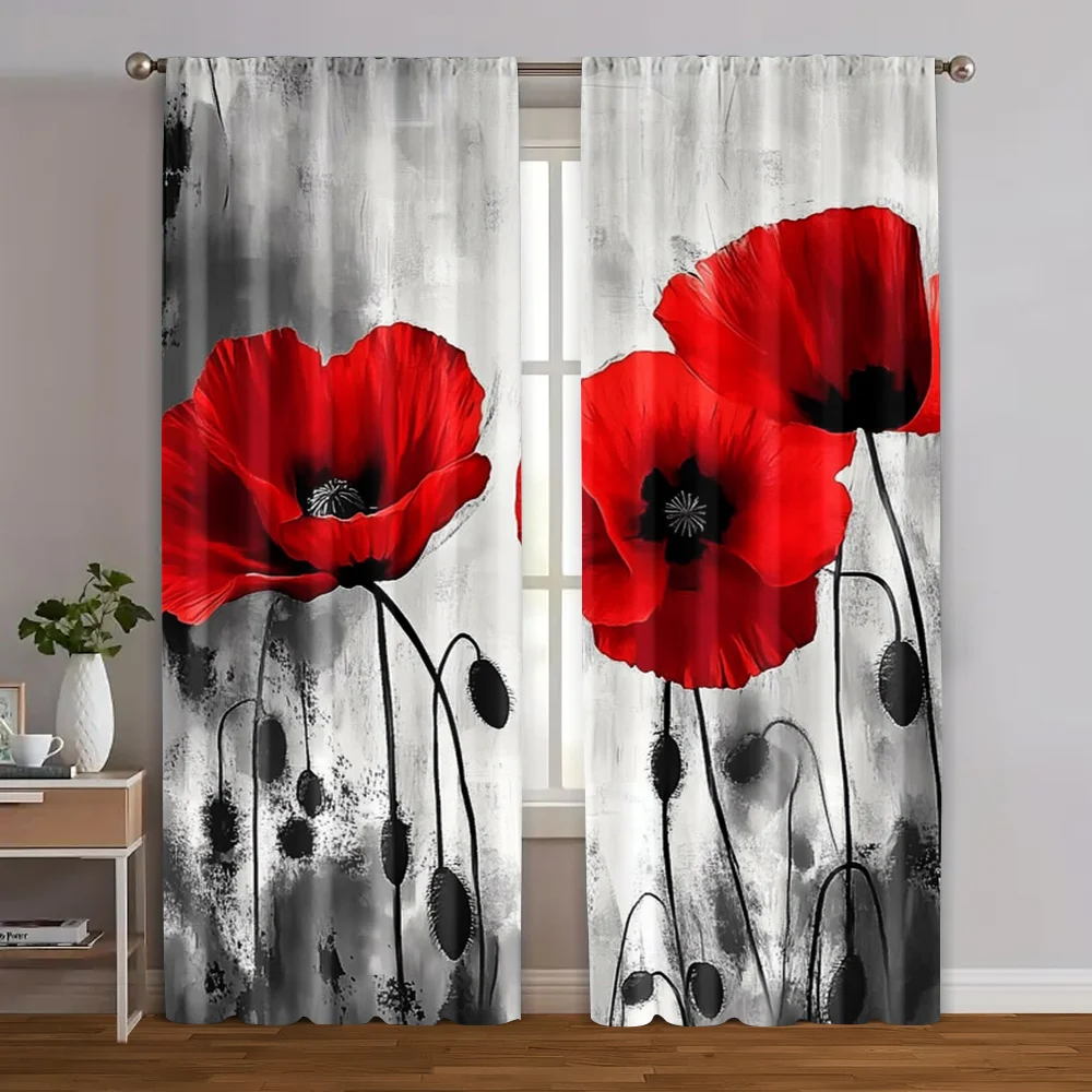 2pcs, Curtain Fabric Valentine's Day Machine Washable Polyester (without rod) Home Decor Ldeal for Various Rooms, Contemporary
2pcs, Curtain Fabric Valentine's Day Machine Washable Polyester (without rod) Home Decor Ldeal for Various Rooms, Contemporary