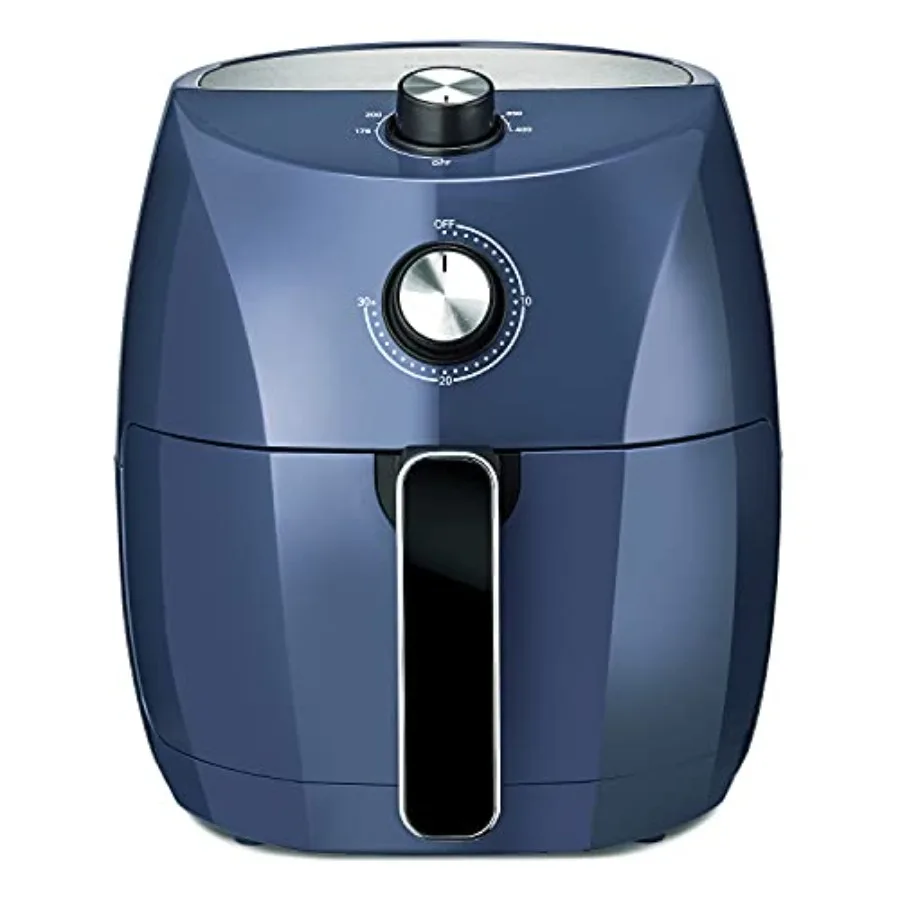 3.7QT Manual Air Fryer Faster Pre-Heat No-Oil Frying Fast Healthy Evenly Cooked Meal Every Time Dishwasher Safe Non Stick Pan a
3.7QT Manual Air Fryer Faster Pre-Heat No-Oil Frying Fast Healthy Evenly Cooked Meal Every Time Dishwasher Safe Non Stick Pan a