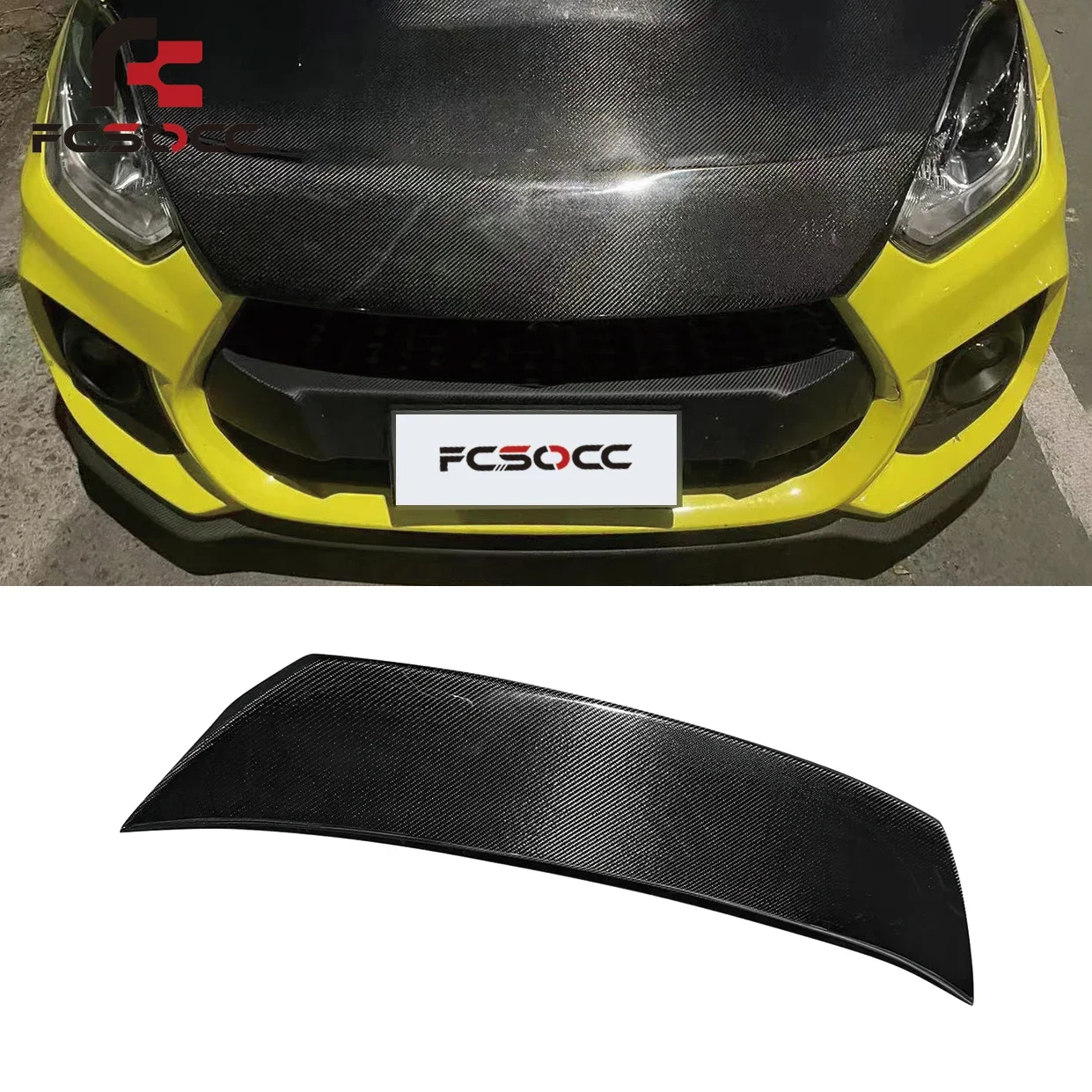 For Suzuki Swift ZC33S 2018-2024 Carbon Fiber Fiber Hood Trim Front Bumper Perfect Quality Car Accessories Fog Light
For Suzuki Swift ZC33S 2018-2024 Carbon Fiber Fiber Hood Trim Front Bumper Perfect Quality Car Accessories Fog Light