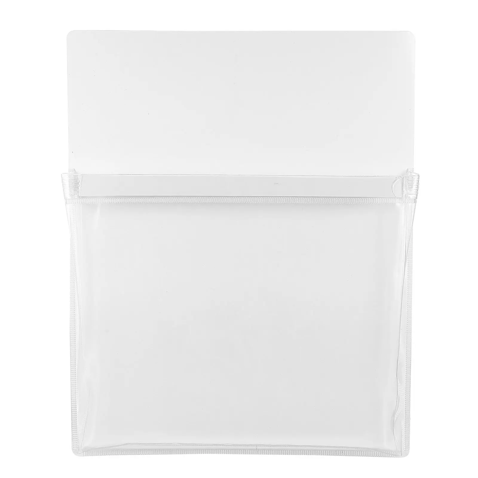 Magnetic Pen Bag A4 Size Large Opening PVC Material File Storage Pocket Magnetic Back Attach Easily Fridge Organizer White Color
Magnetic Pen Bag A4 Size Large Opening PVC Material File Storage Pocket Magnetic Back Attach Easily Fridge Organizer White Color