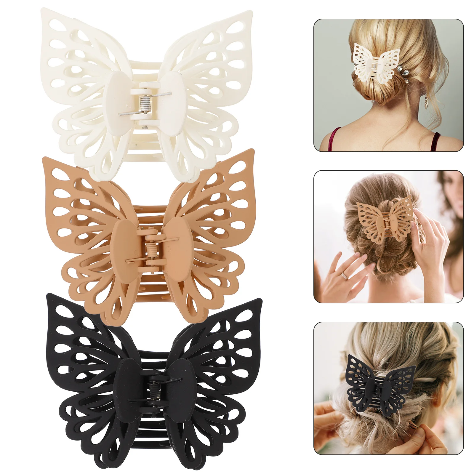 Набор из 3 больших заколок-крабиков для густых и длинных волос для женщин и девушек, аксессуары для вечеринок, свадеб и повседневного использования
Набор из 3 больших заколок-крабиков для густых и длинных волос для женщин и девушек, аксессуары для вечеринок, свадеб и повседневного использования