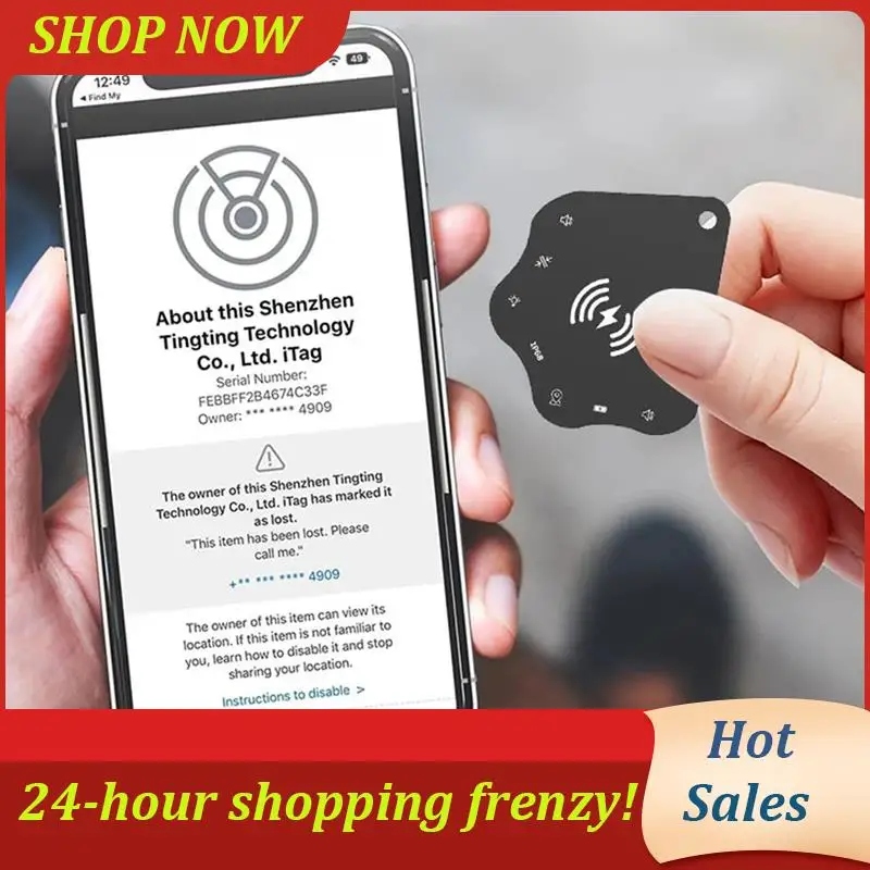 AB31-Ультратонкая карта слежения с беспроводной зарядкой для Find My Smart Tag, кошелек-трекер, локатор для чемодана и сумки
AB31-Ультратонкая карта слежения с беспроводной зарядкой для Find My Smart Tag, кошелек-трекер, локатор для чемодана и сумки