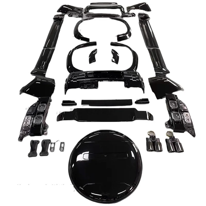 Автомобильный комплект объемного кузова для Land Rover Defender 90 110 20-23, передний и задний бампер в сборе, хвостовое горло, боковая юбка, брови
Автомобильный комплект объемного кузова для Land Rover Defender 90 110 20-23, передний и задний бампер в сборе, хвостовое горло, боковая юбка, брови