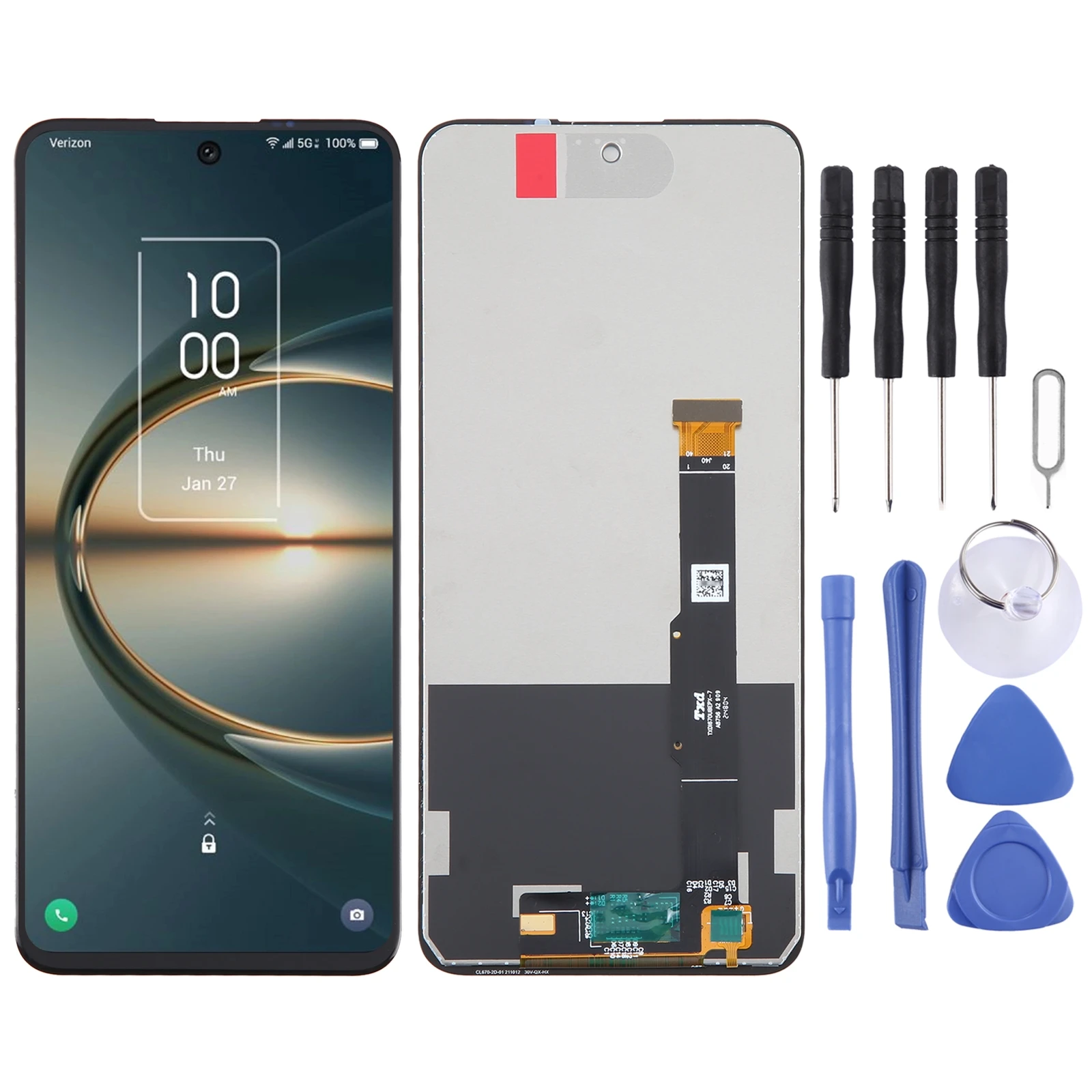 OLED LCD Screen For TCL 30 V 5G With Digitizer Full Assembly
OLED LCD Screen For TCL 30 V 5G With Digitizer Full Assembly