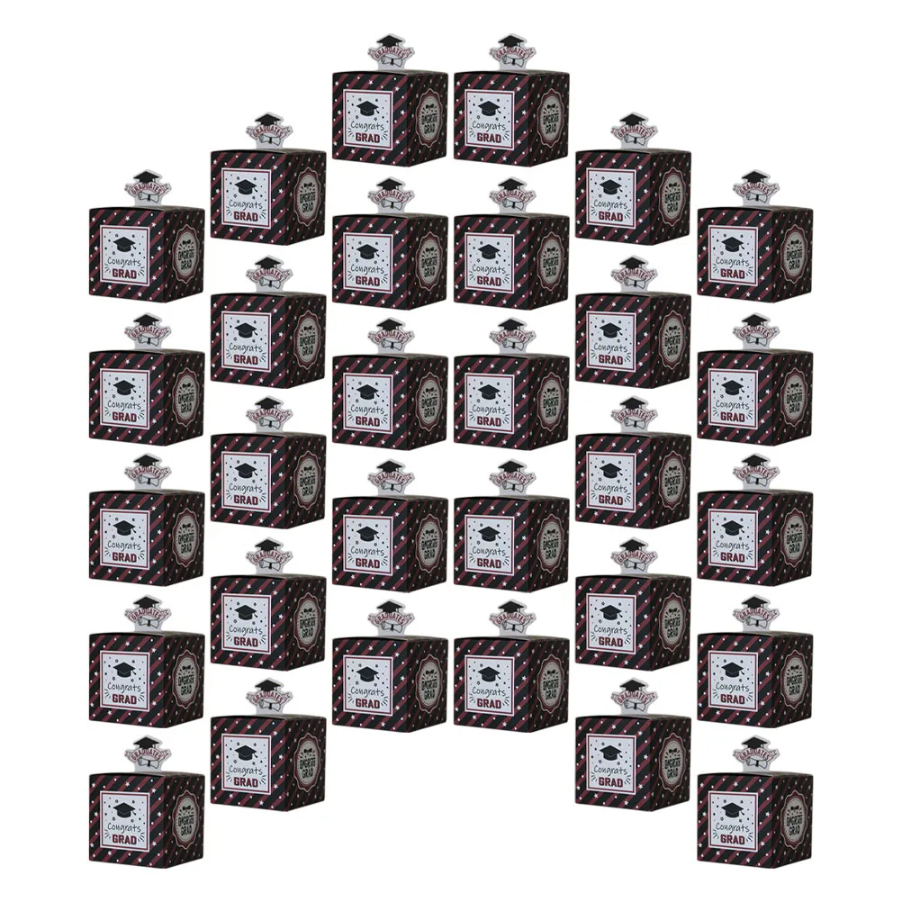 50pcs Bachelor Hat Candy Box Paper Sweets Party Favors Graduation Theme Gift Packaging Boxes Lightweight Steadily
50pcs Bachelor Hat Candy Box Paper Sweets Party Favors Graduation Theme Gift Packaging Boxes Lightweight Steadily