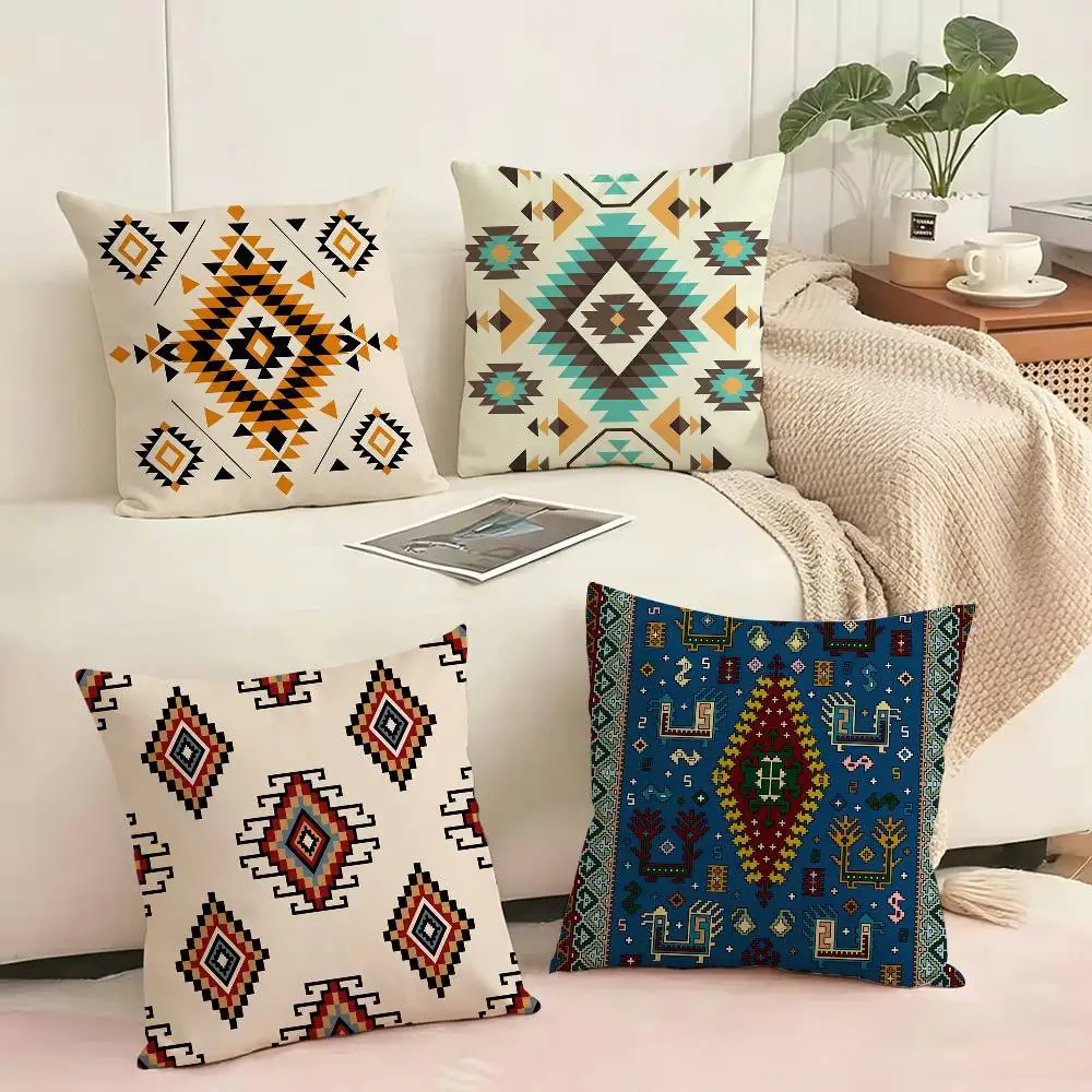 Bohemian style Square Double-Sided printed Pillow Case Bedroom Bedside Pillow Sofa Cushion Cover Gift
Bohemian style Square Double-Sided printed Pillow Case Bedroom Bedside Pillow Sofa Cushion Cover Gift