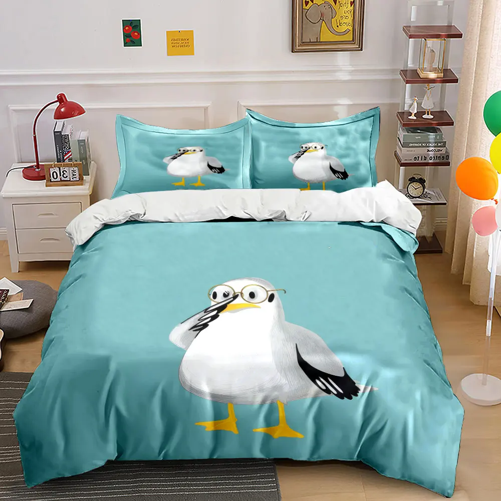 Seagull Art Trio Decoration Set Bedding Set with 1 Duvet Cover 2 Pillowcases Single Double King Queen, Gift
Seagull Art Trio Decoration Set Bedding Set with 1 Duvet Cover 2 Pillowcases Single Double King Queen, Gift
