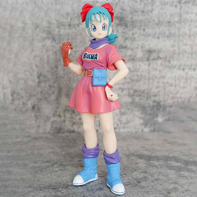 Anime Dragon Ball Z Bulma Action Figure Toys DBZ Super Saiyan Figuras 24cm Manga GK Statue Model Doll Ornament Gift for Kids
Anime Dragon Ball Z Bulma Action Figure Toys DBZ Super Saiyan Figuras 24cm Manga GK Statue Model Doll Ornament Gift for Kids