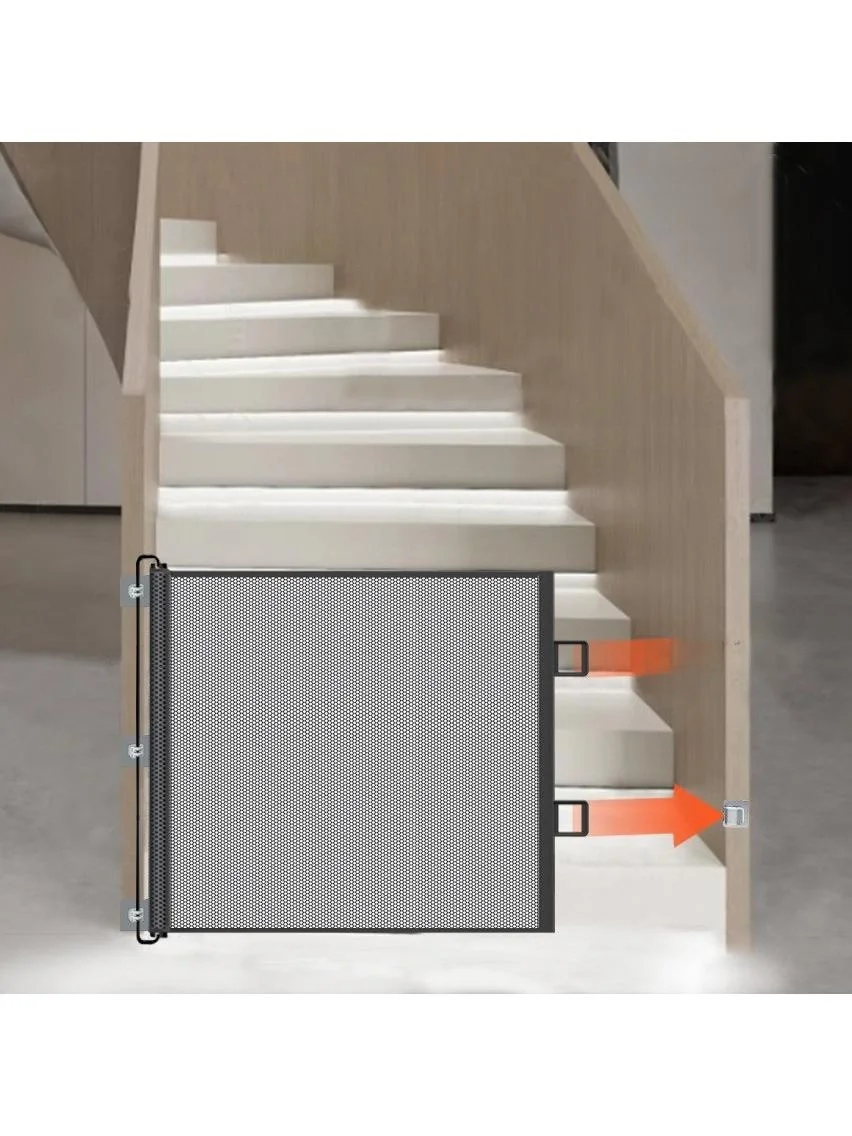 Pet Automatic Retractable Door Fence Dogs Barrier Indoor Stairs Hallway Isolation Net No Drilling Obstruction
Pet Automatic Retractable Door Fence Dogs Barrier Indoor Stairs Hallway Isolation Net No Drilling Obstruction