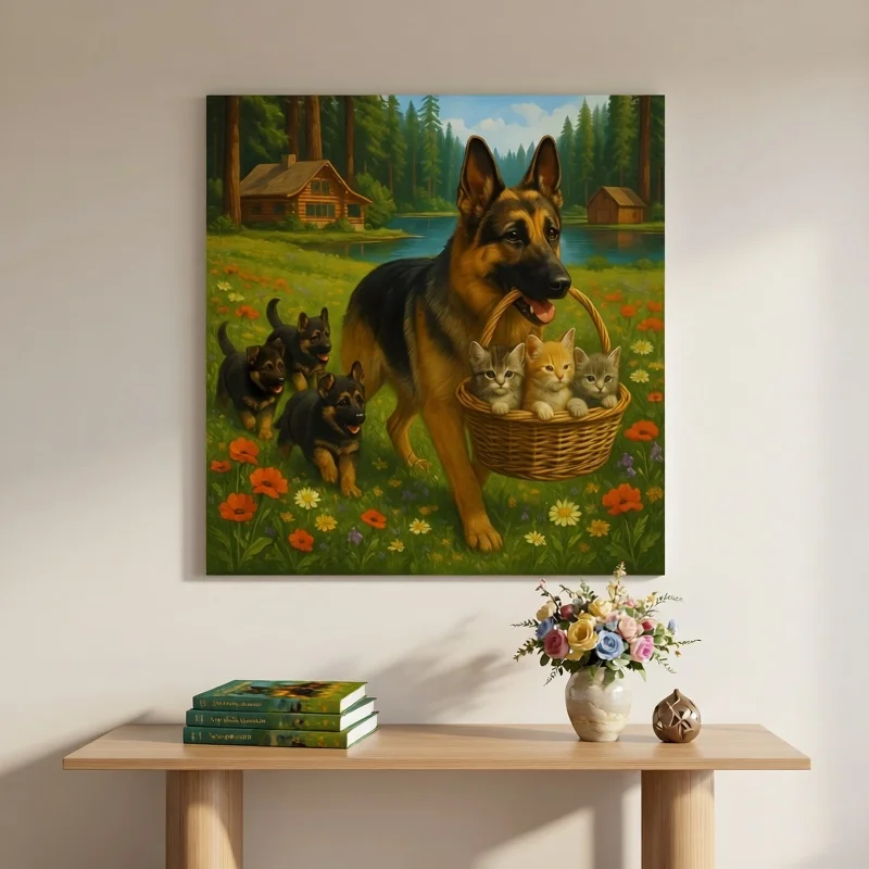 500/1024PCS Jigsaw Shepherd Dogs Cats and Puppies Puzzle Modern Home Decor Leisure and Entertainment Holiday and Birthday Gifts
500/1024PCS Jigsaw Shepherd Dogs Cats and Puppies Puzzle Modern Home Decor Leisure and Entertainment Holiday and Birthday Gifts