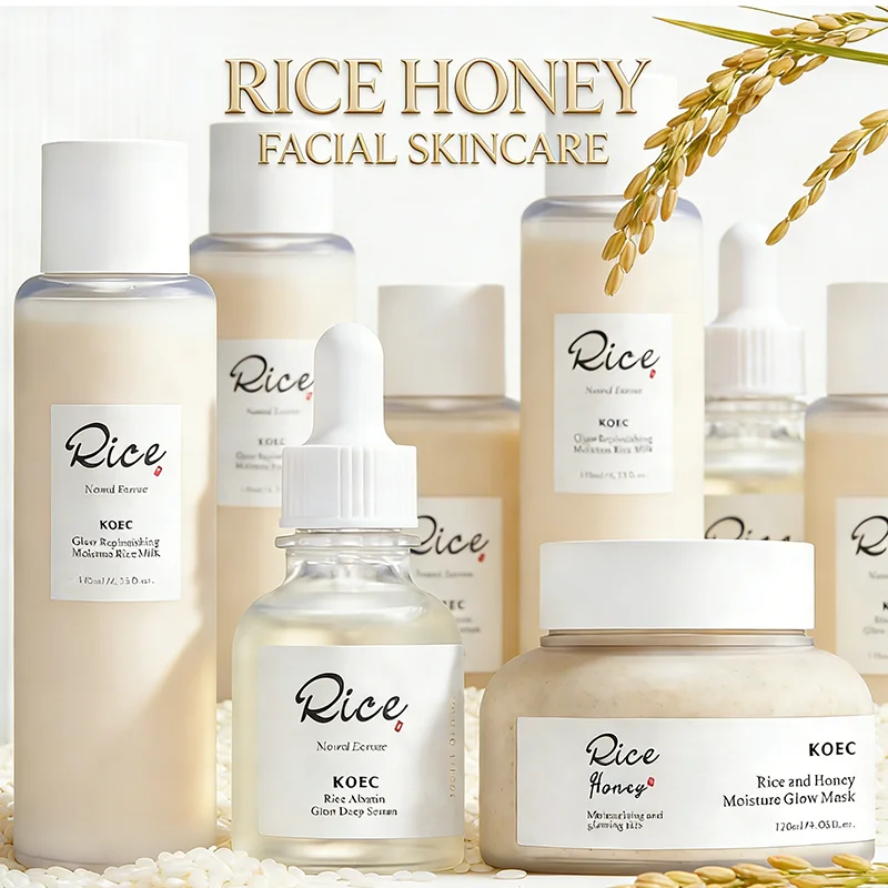 3pcs Rice Honey Facial Skincare Set Rice Extract Moisturizing Essence Facial Soothing Toner Honey Revitalizing Overnight Mask
3pcs Rice Honey Facial Skincare Set Rice Extract Moisturizing Essence Facial Soothing Toner Honey Revitalizing Overnight Mask