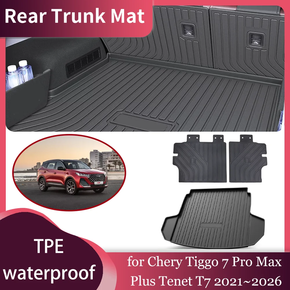 Car Trunk Mat for Chery Tiggo 7 Pro Max Plus Tenet T7 2021~2026 Waterproof Liner Trunk Seat back Pad Cargo Tray Part Accessories
Car Trunk Mat for Chery Tiggo 7 Pro Max Plus Tenet T7 2021~2026 Waterproof Liner Trunk Seat back Pad Cargo Tray Part Accessories