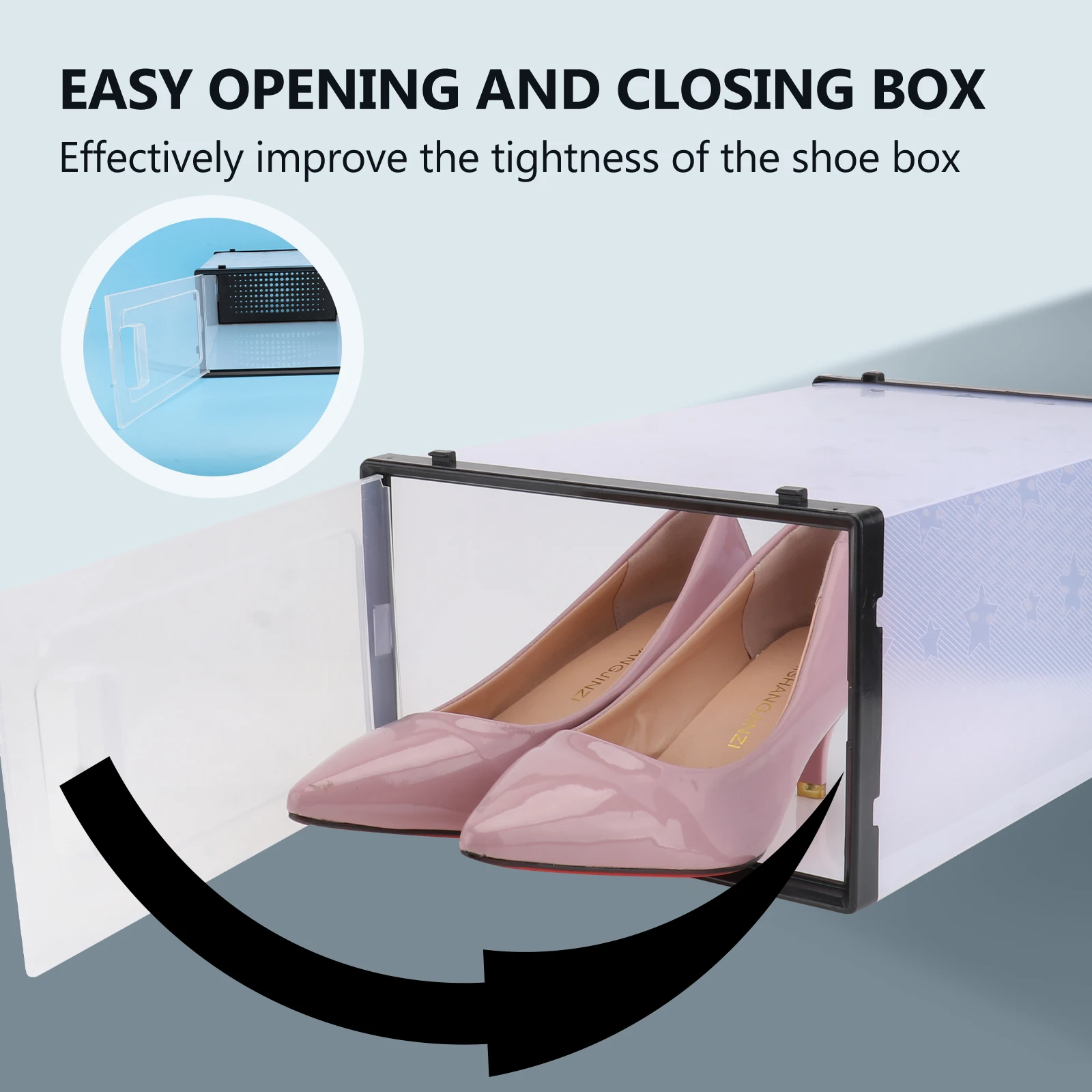 Shoe Box Clear Storage Holder Organizer Shoes Container Bins Thickened Case Clothes
Shoe Box Clear Storage Holder Organizer Shoes Container Bins Thickened Case Clothes