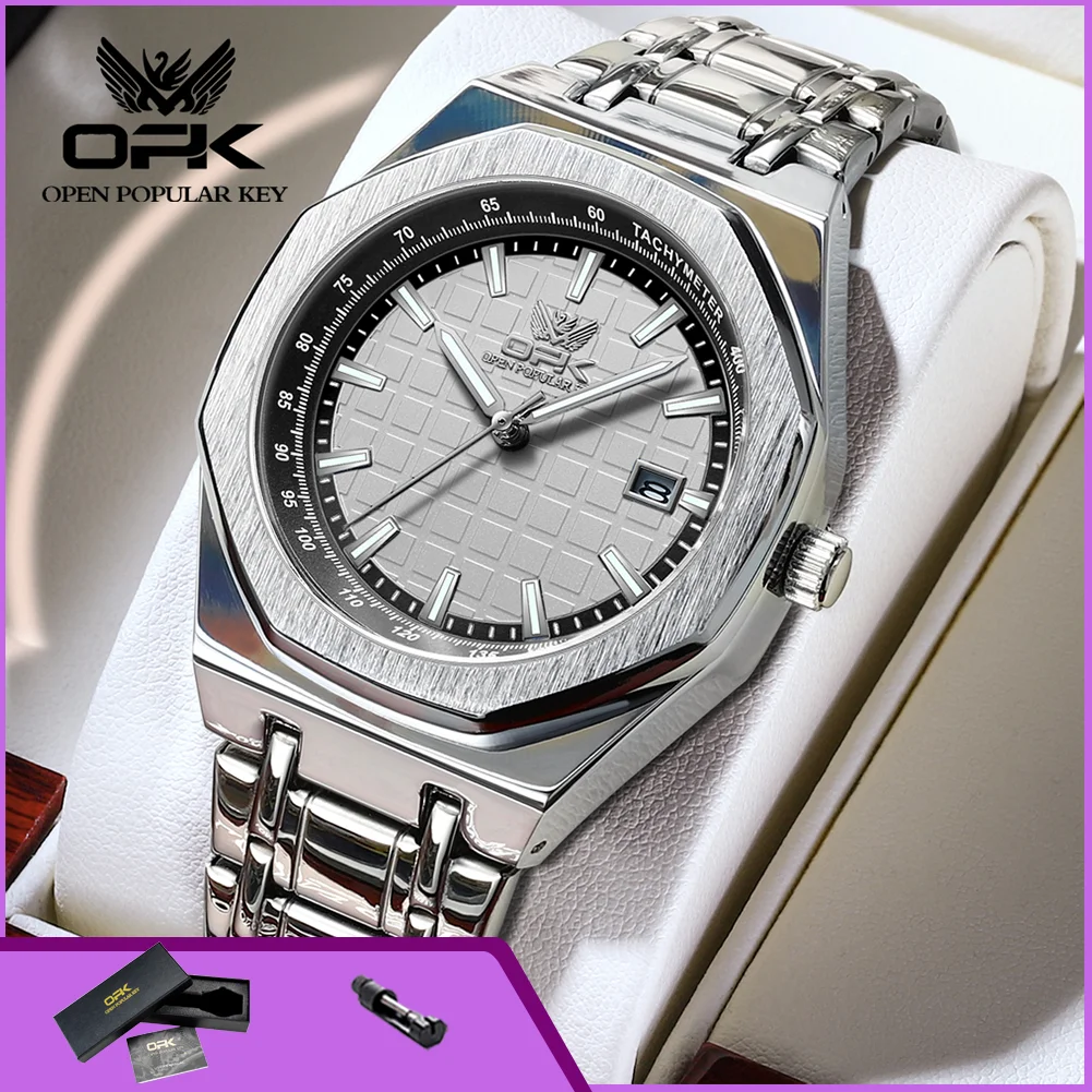 OPK 8157 Men's Watches Luxury Classic Luminous Waterproof Calendar Business Dress Original Man Quartz Wristatch
OPK 8157 Men's Watches Luxury Classic Luminous Waterproof Calendar Business Dress Original Man Quartz Wristatch