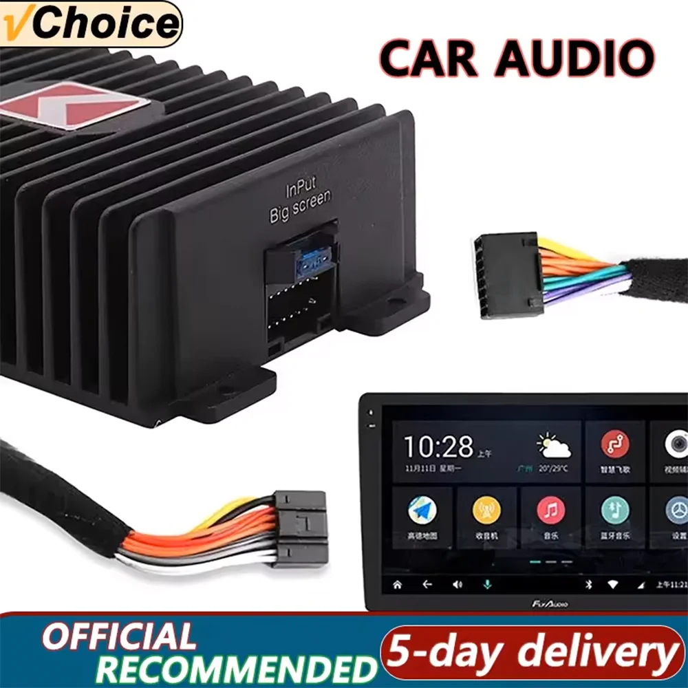 Class AB Car Power Amplifier 4 Channel RMS 80W*4 HIFI Booster Audio Digital Sound Processors DSP Amplifier Car Audio Modificatio
Class AB Car Power Amplifier 4 Channel RMS 80W*4 HIFI Booster Audio Digital Sound Processors DSP Amplifier Car Audio Modificatio