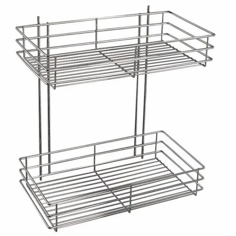 Kitchen very narrow cabinet side basket condiments two layers side basket
Kitchen very narrow cabinet side basket condiments two layers side basket