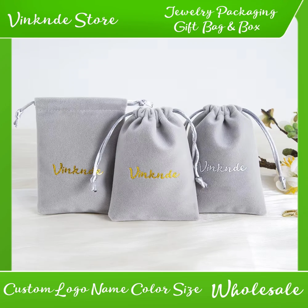 50pcs Custom Logo Velvet Gift Bags Drawstring Souvenir Wedding Jewellery Candy Newborn Present Pouch Birthday Surprise Storage
50pcs Custom Logo Velvet Gift Bags Drawstring Souvenir Wedding Jewellery Candy Newborn Present Pouch Birthday Surprise Storage