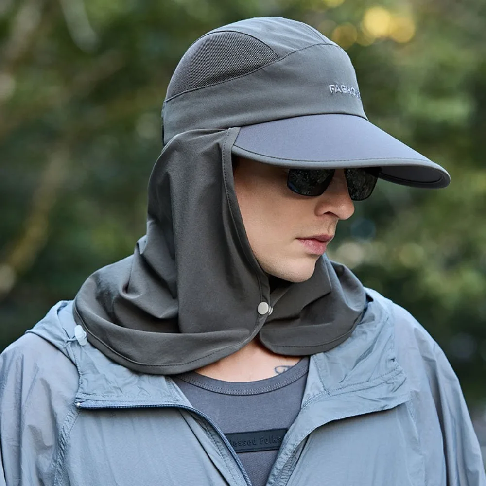 New Anti-Sun Bucket Hat Adjustable Anti-UV Sunscreen Hat Neck Protection Shawl Breathable Beach Hat Outdoor Sports
New Anti-Sun Bucket Hat Adjustable Anti-UV Sunscreen Hat Neck Protection Shawl Breathable Beach Hat Outdoor Sports