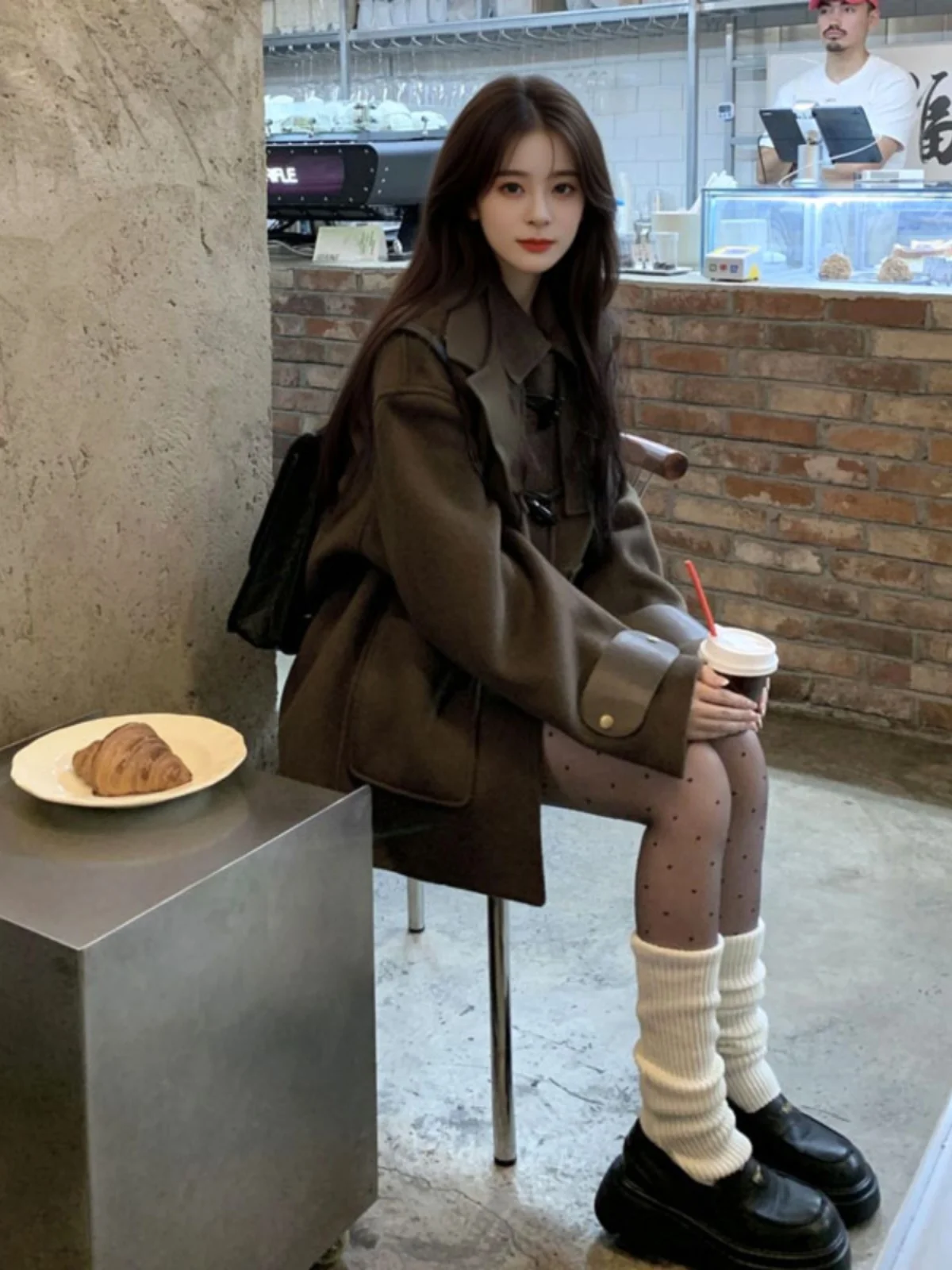 Hebe Style Premium Feel Woolen Coat Overcoat Vintage Loose Midi Length Small Size Spring New Arrival Women's Fashion
Hebe Style Premium Feel Woolen Coat Overcoat Vintage Loose Midi Length Small Size Spring New Arrival Women's Fashion