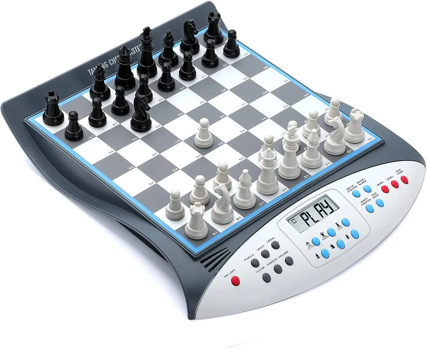 Electronic Chess Board with Voice Teaching System - 32 Levels Computer Chess Game for Kids & Adults
Electronic Chess Board with Voice Teaching System - 32 Levels Computer Chess Game for Kids & Adults