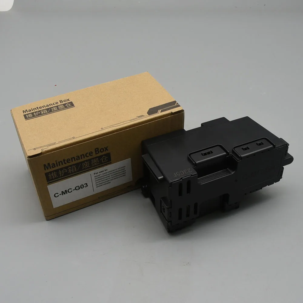 5X MC-G03 Waste Ink Tank Maintenance Box for CANON GX3020 GX3040 GX3050 GX3060 GX3070 GX4040 GX4050 GX4060 GX4070
5X MC-G03 Waste Ink Tank Maintenance Box for CANON GX3020 GX3040 GX3050 GX3060 GX3070 GX4040 GX4050 GX4060 GX4070