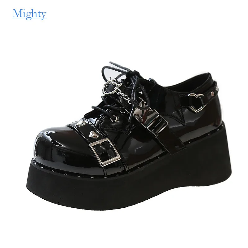 Punk Metal Chain Chunky Platform Ankle Boots Women 2024 Winter Y2K Thick Bottom Denim Woman Black Gothic Lolita Ladies Shoes
Punk Metal Chain Chunky Platform Ankle Boots Women 2024 Winter Y2K Thick Bottom Denim Woman Black Gothic Lolita Ladies Shoes