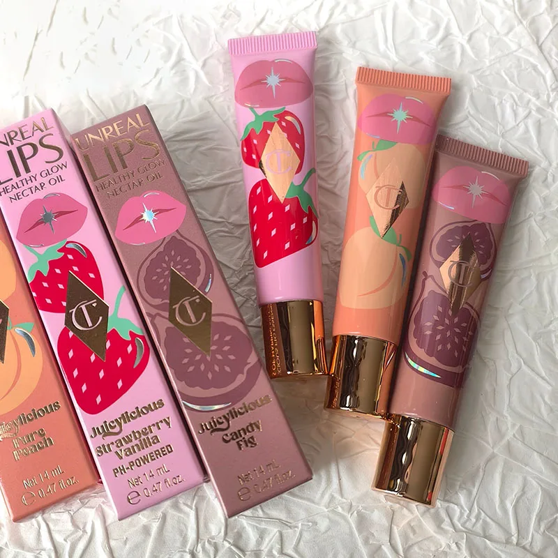 Charlotte Tilbury Brand Fruit Jelly Lip Gloss Cherry Strawberry Vanilla Pink Watermelon Pure Peach Nourishment Lip Balm Makeup
Charlotte Tilbury Brand Fruit Jelly Lip Gloss Cherry Strawberry Vanilla Pink Watermelon Pure Peach Nourishment Lip Balm Makeup