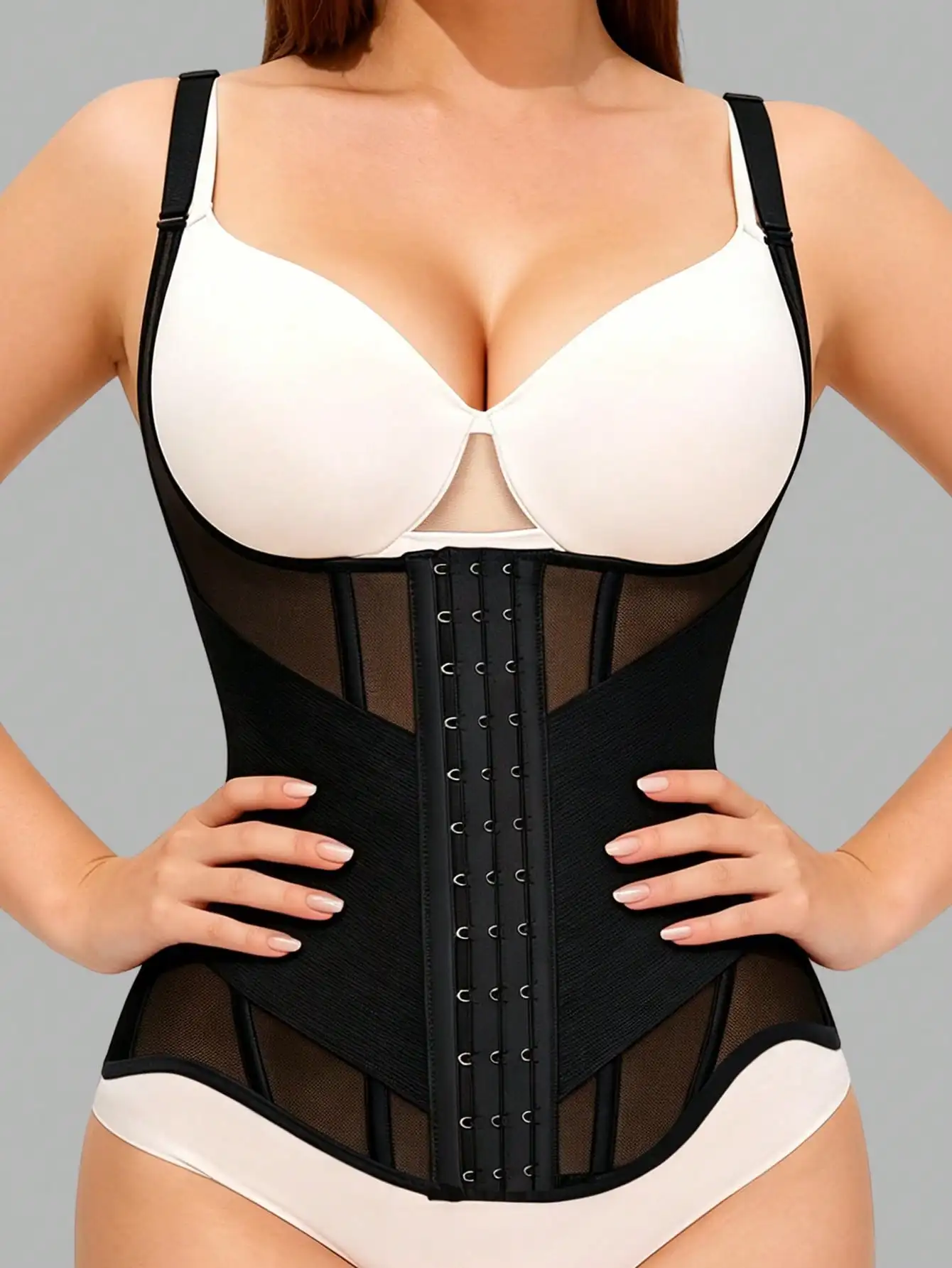 Waist Trainer For Women Corset Shapewear Tummy Control Body Shaper Top Waist Cincher Girdle With Adjustable Straps
Waist Trainer For Women Corset Shapewear Tummy Control Body Shaper Top Waist Cincher Girdle With Adjustable Straps