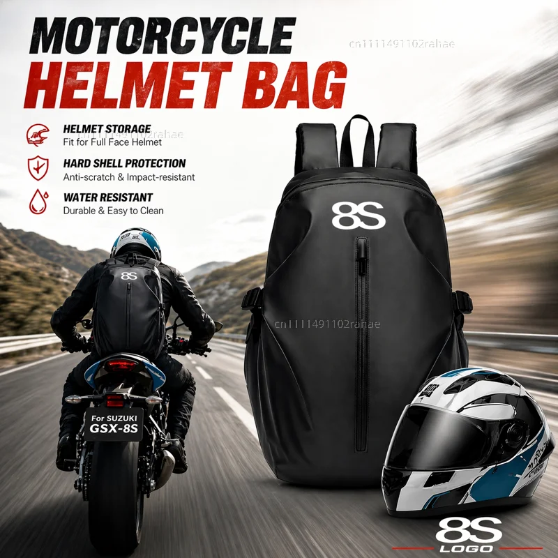Knight Backpack Motorcycle Helmet Bag Travel Equipment Waterproof Large Capacity For SUZUKI GSX-8S GSX8S GSX 8S 2023 All Years
Knight Backpack Motorcycle Helmet Bag Travel Equipment Waterproof Large Capacity For SUZUKI GSX-8S GSX8S GSX 8S 2023 All Years
