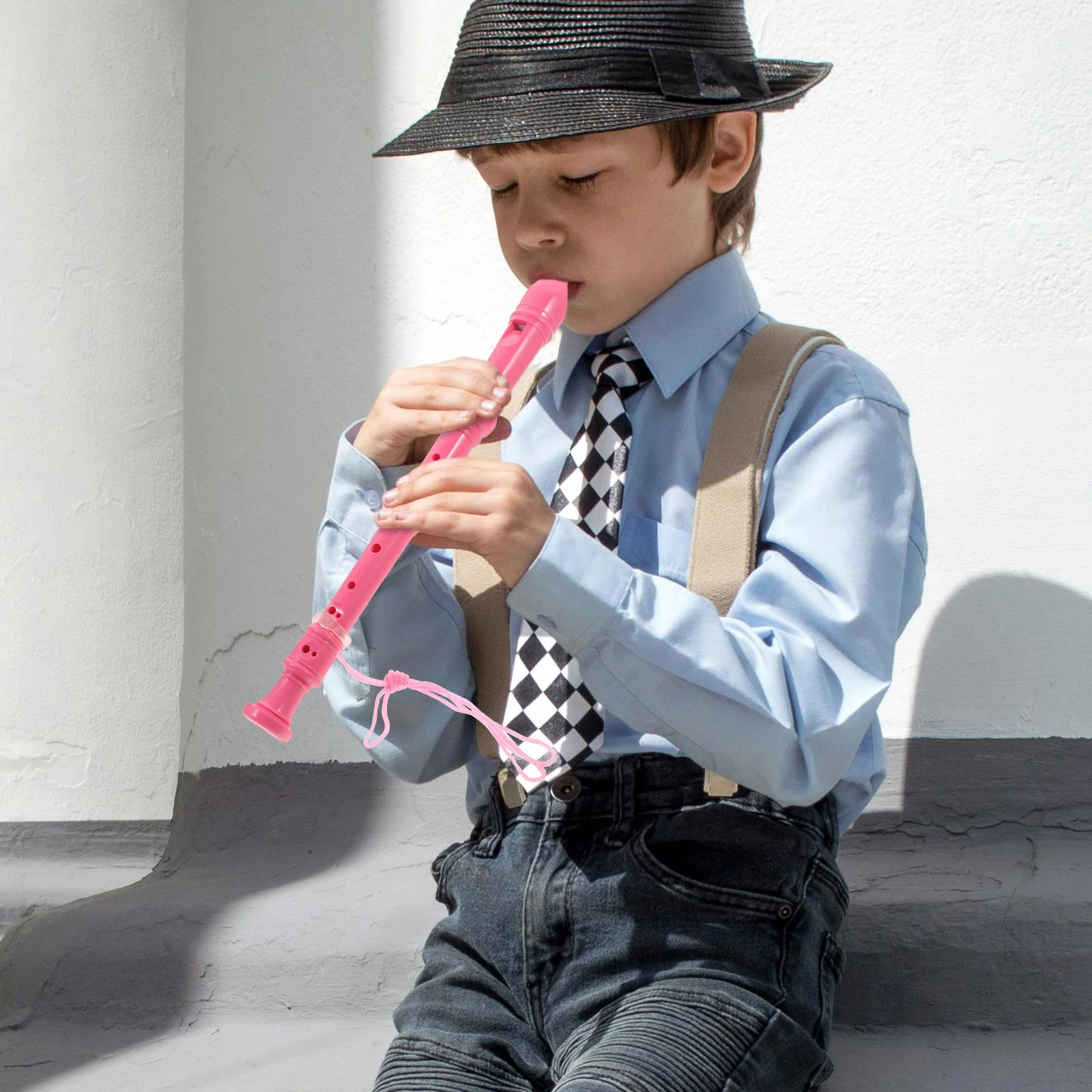1 set Beginner 8-Hole Clarinet Professional Wind Instrument For Kids Practice Flute Portable Plastic Student Musical Instrument
1 set Beginner 8-Hole Clarinet Professional Wind Instrument For Kids Practice Flute Portable Plastic Student Musical Instrument