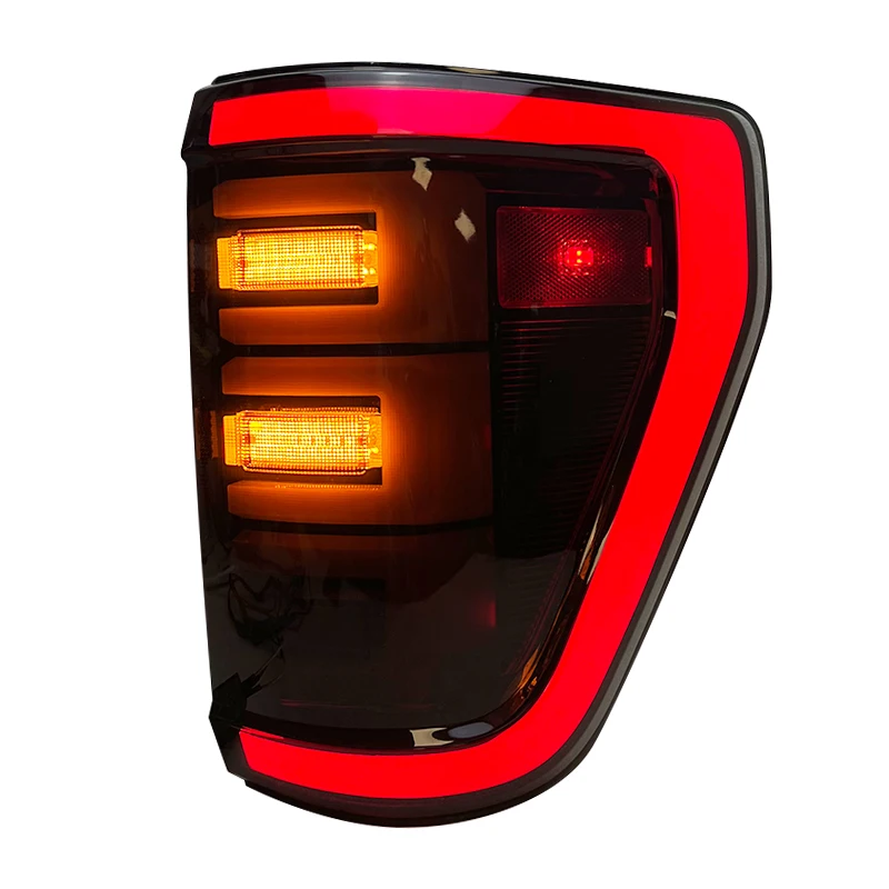 Factory Tail Lamp Upgrade To New Style Design Full LED Source Tail Light For Ford F150 2021 Yellow Turning Light Tail Lamp
Factory Tail Lamp Upgrade To New Style Design Full LED Source Tail Light For Ford F150 2021 Yellow Turning Light Tail Lamp
