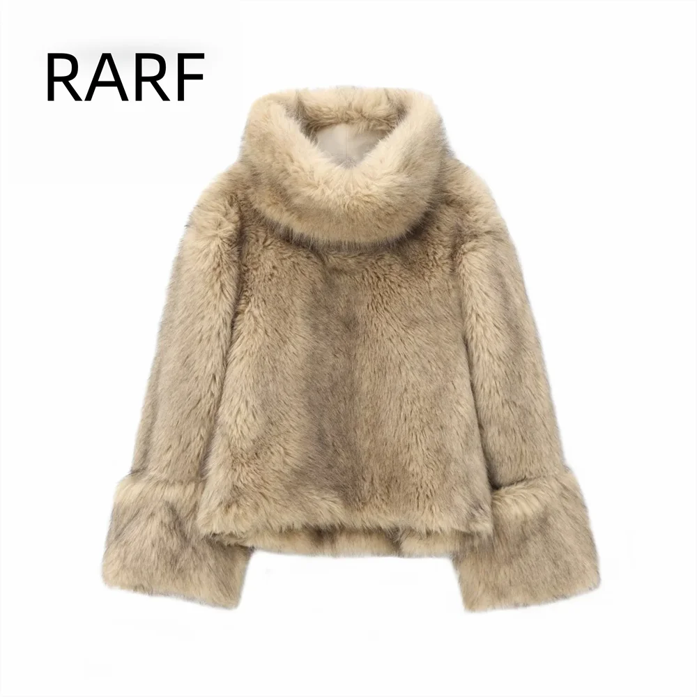 2024 Winter Edition with a high-end temperament and loose faux fur style warm standing collar plush hoodie for women
2024 Winter Edition with a high-end temperament and loose faux fur style warm standing collar plush hoodie for women
