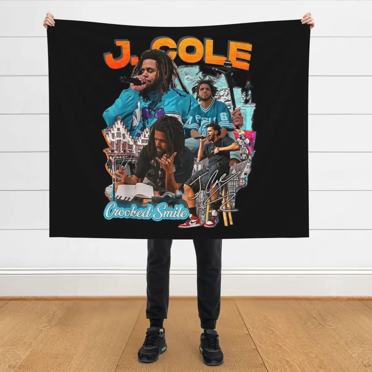 J.Cole Tee For Men Women Rapper Retro Vintage Throw Blanket Extra Large Throw For Decorative Sofa Plaid on the sofa Blankets
J.Cole Tee For Men Women Rapper Retro Vintage Throw Blanket Extra Large Throw For Decorative Sofa Plaid on the sofa Blankets