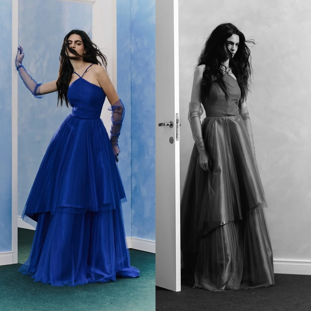 Customized Exquisite Organza Tiered A-Line Evening Dress Delicate Detachable Sleeve Party Dress Fashion Zipper Back Prom Dress
Customized Exquisite Organza Tiered A-Line Evening Dress Delicate Detachable Sleeve Party Dress Fashion Zipper Back Prom Dress