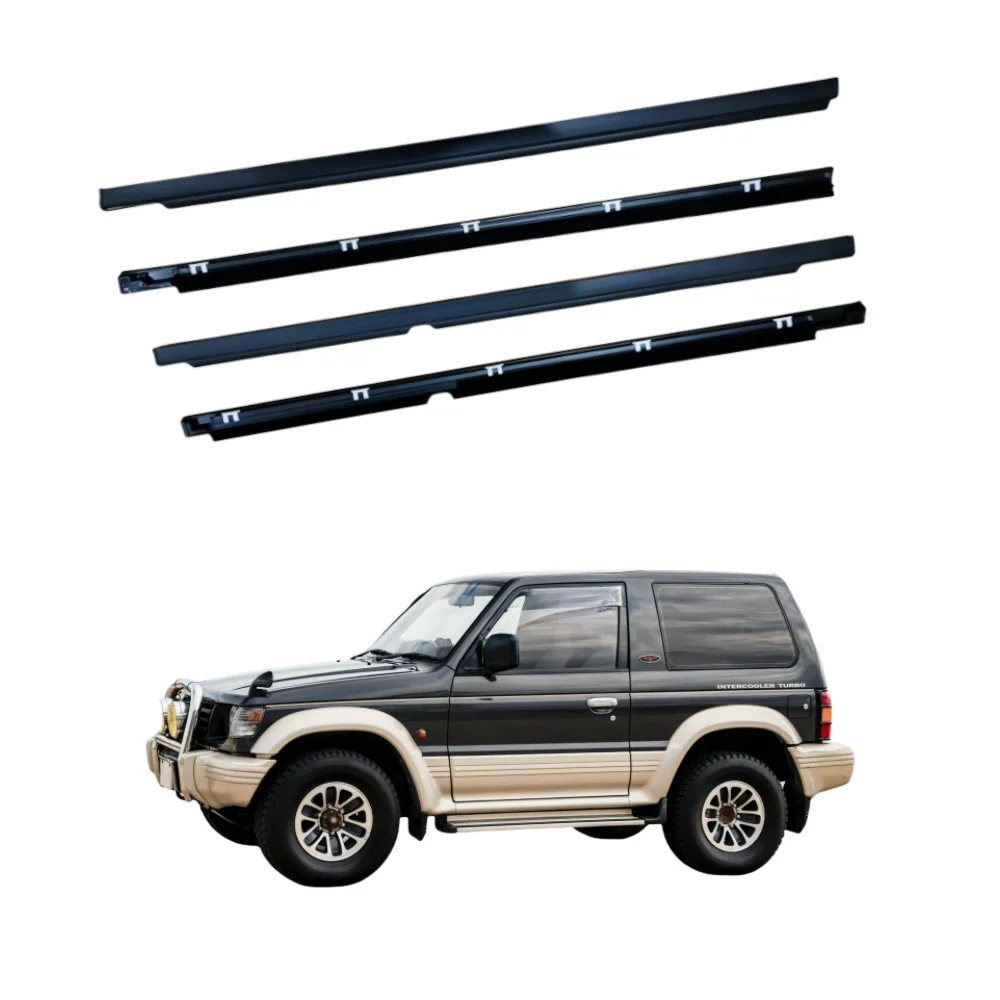 4pcs Weatherstrip Window Seal Rubber Weather Stripping Molding Trim Seal Belt for Mitsubishi Pajero 1992 - 1998
4pcs Weatherstrip Window Seal Rubber Weather Stripping Molding Trim Seal Belt for Mitsubishi Pajero 1992 - 1998