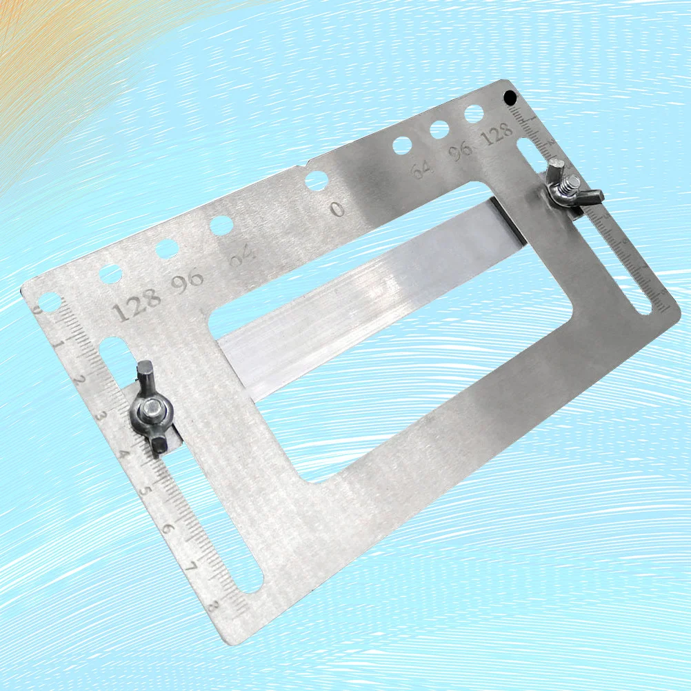 Stainless Steel Punch Locator Door Handle Hole Drilling Template Woodworking Drill Guide for Furniture Installation Position
Stainless Steel Punch Locator Door Handle Hole Drilling Template Woodworking Drill Guide for Furniture Installation Position