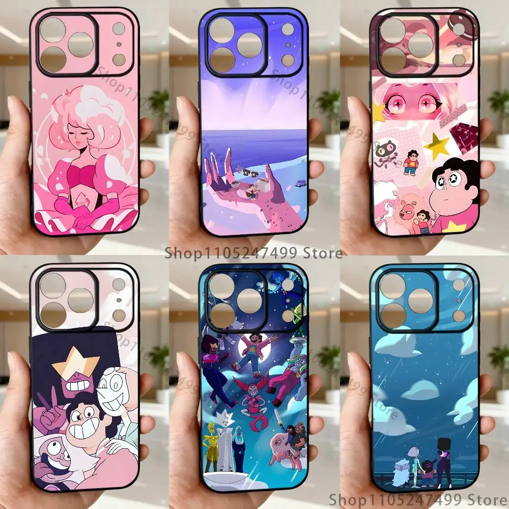 S-Steven Universe Phone Case For iPhone 17,16,15,14,13,12,11,Pro,Max,Plus,E,SE4,Air,Mini Black Soft Funda
S-Steven Universe Phone Case For iPhone 17,16,15,14,13,12,11,Pro,Max,Plus,E,SE4,Air,Mini Black Soft Funda