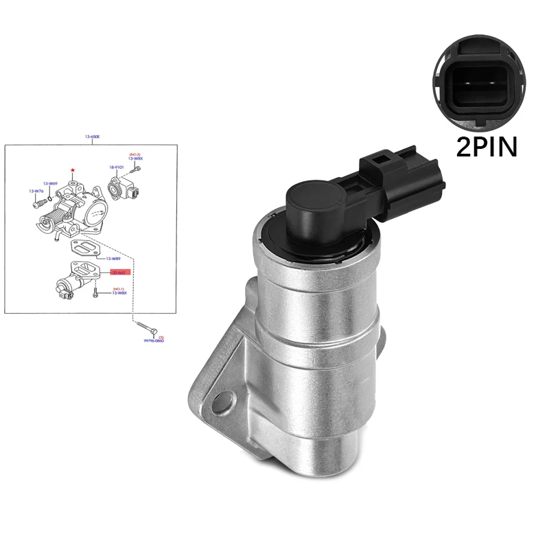 ZJ0120660 1F2220660A 1F2220660B Idle Air Control Valve For Ford Ranger Explorer Mazda 3 B4000 2001-2011 4.0L V6
ZJ0120660 1F2220660A 1F2220660B Idle Air Control Valve For Ford Ranger Explorer Mazda 3 B4000 2001-2011 4.0L V6