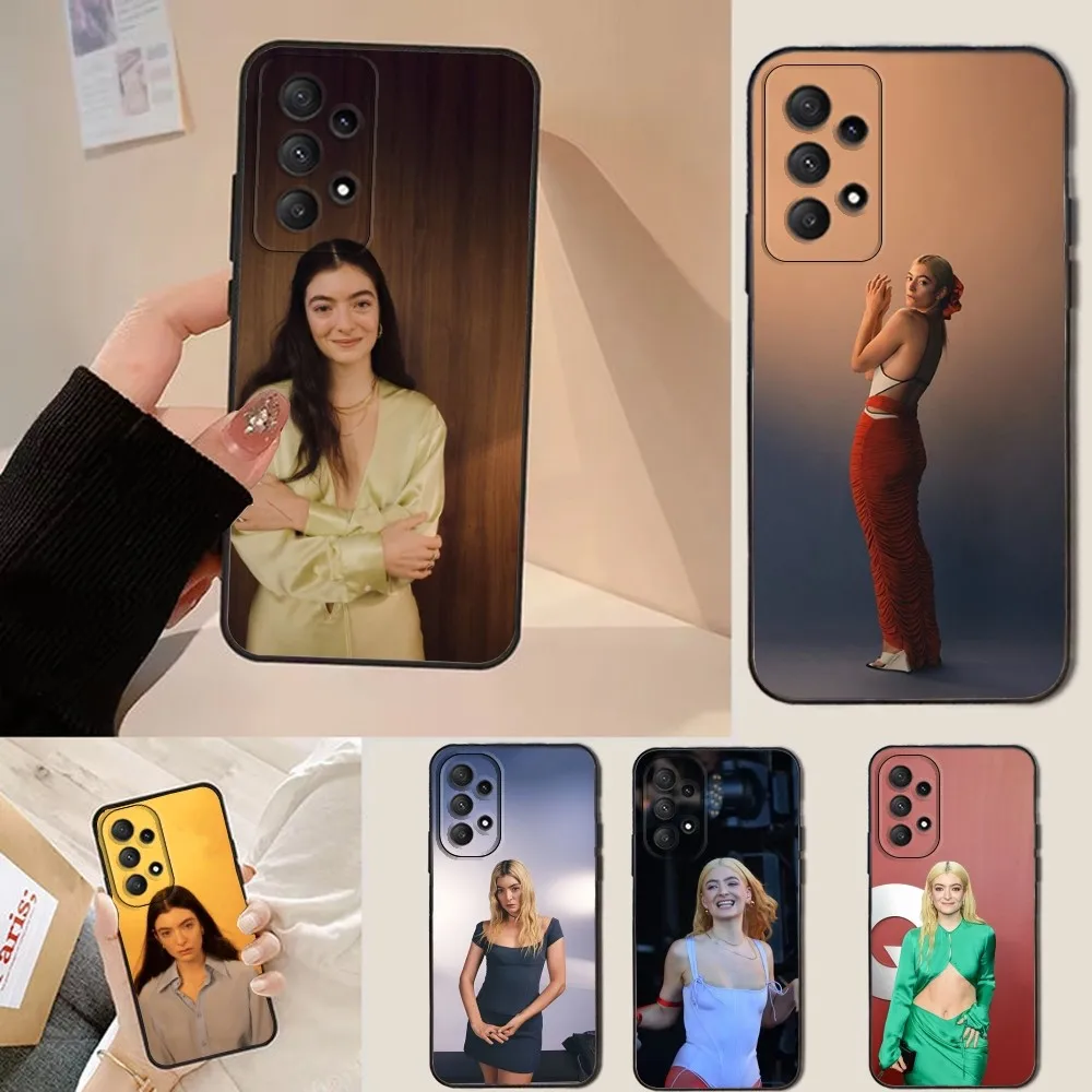 Singer L-Lorde Solar Power Phone Case For Samsung Galaxy A13,A21s,A22,A31,A32,A52,A53,A71,A80,Soft Black Shell
Singer L-Lorde Solar Power Phone Case For Samsung Galaxy A13,A21s,A22,A31,A32,A52,A53,A71,A80,Soft Black Shell