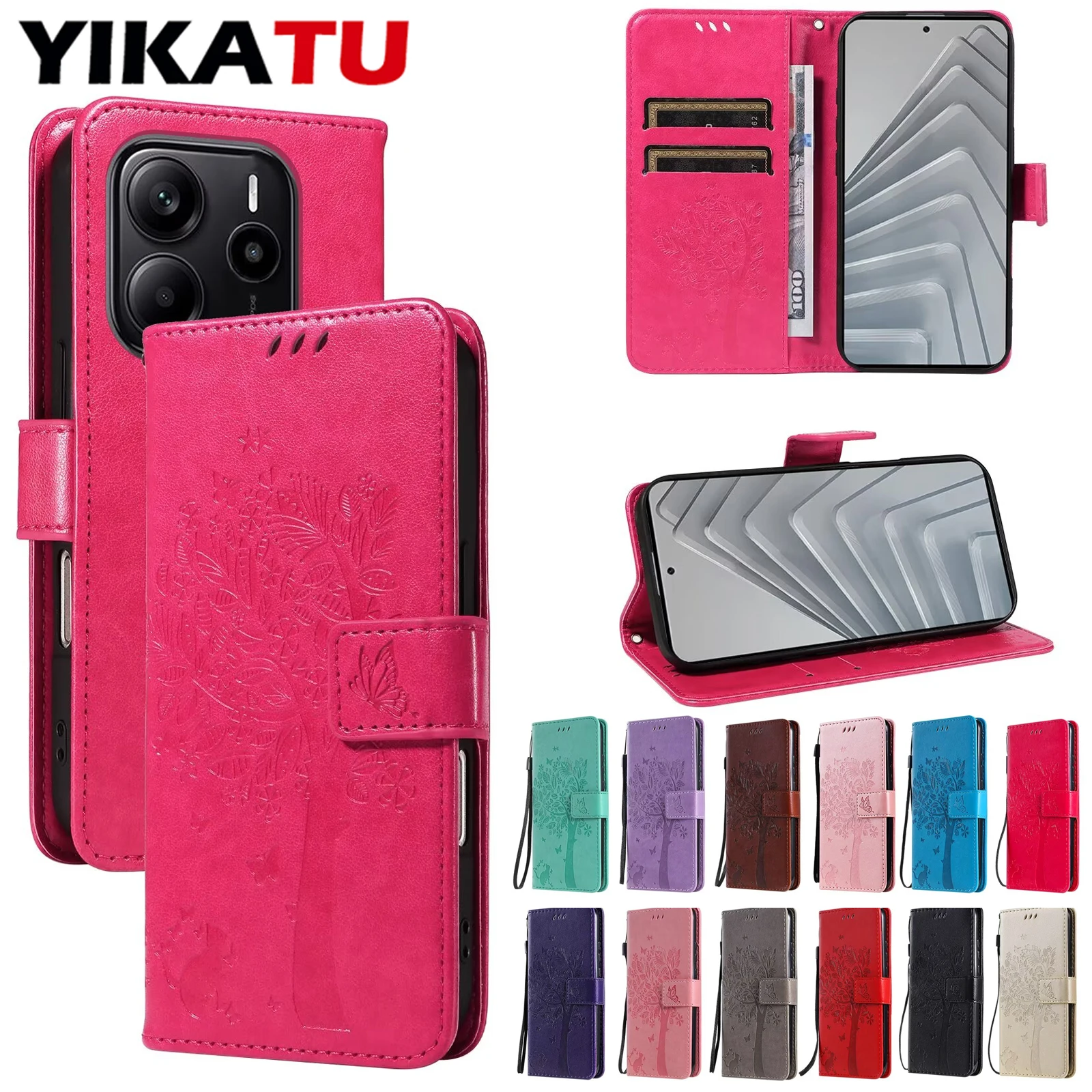 12 Colors Non-Slip Phone Card Wallet Flip Leather Case For Xiaomi Redmi Note 14 13 12 Pro Plus 5G Tubro 14S 13R 12R 12T Speed 4G
12 Colors Non-Slip Phone Card Wallet Flip Leather Case For Xiaomi Redmi Note 14 13 12 Pro Plus 5G Tubro 14S 13R 12R 12T Speed 4G
