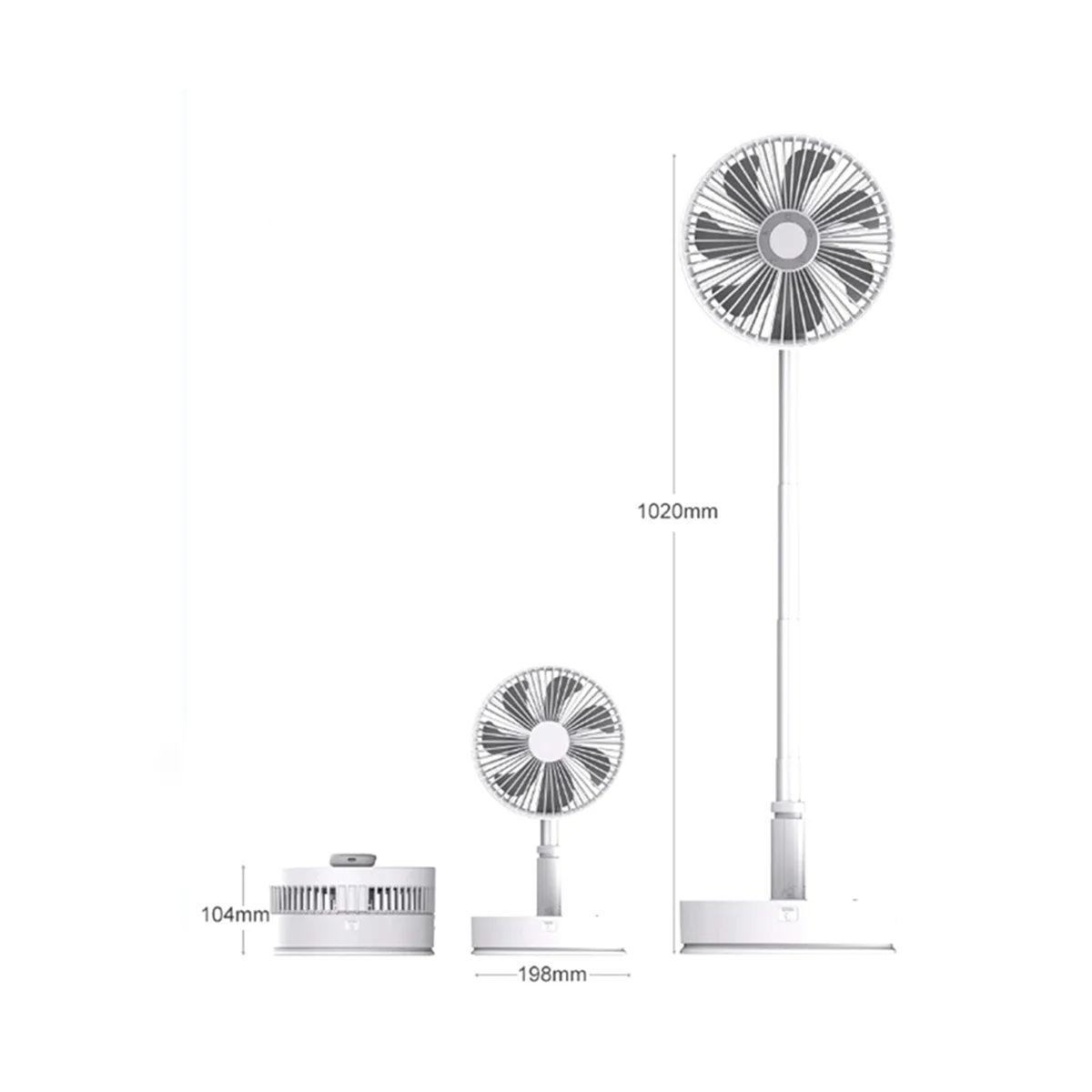 Convenient P1000 7200MAh Home Electric Fan USB Desktop Office Electric Fan 4-Speed Retractable Floor Fan,A
Convenient P1000 7200MAh Home Electric Fan USB Desktop Office Electric Fan 4-Speed Retractable Floor Fan,A