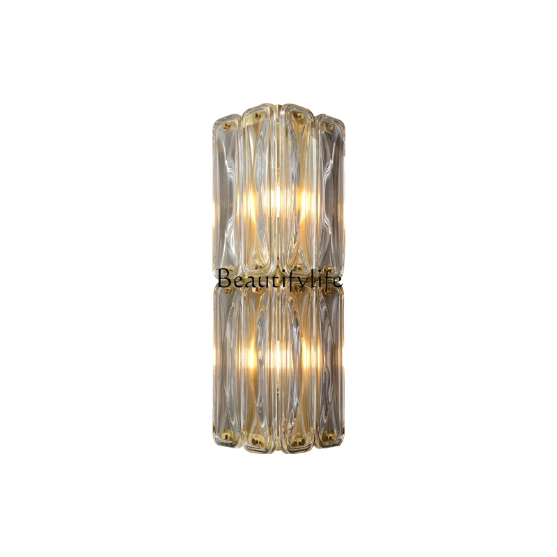 Italian light luxury bedroom bedside luminous object medium ancient crystal glass all copper
Italian light luxury bedroom bedside luminous object medium ancient crystal glass all copper