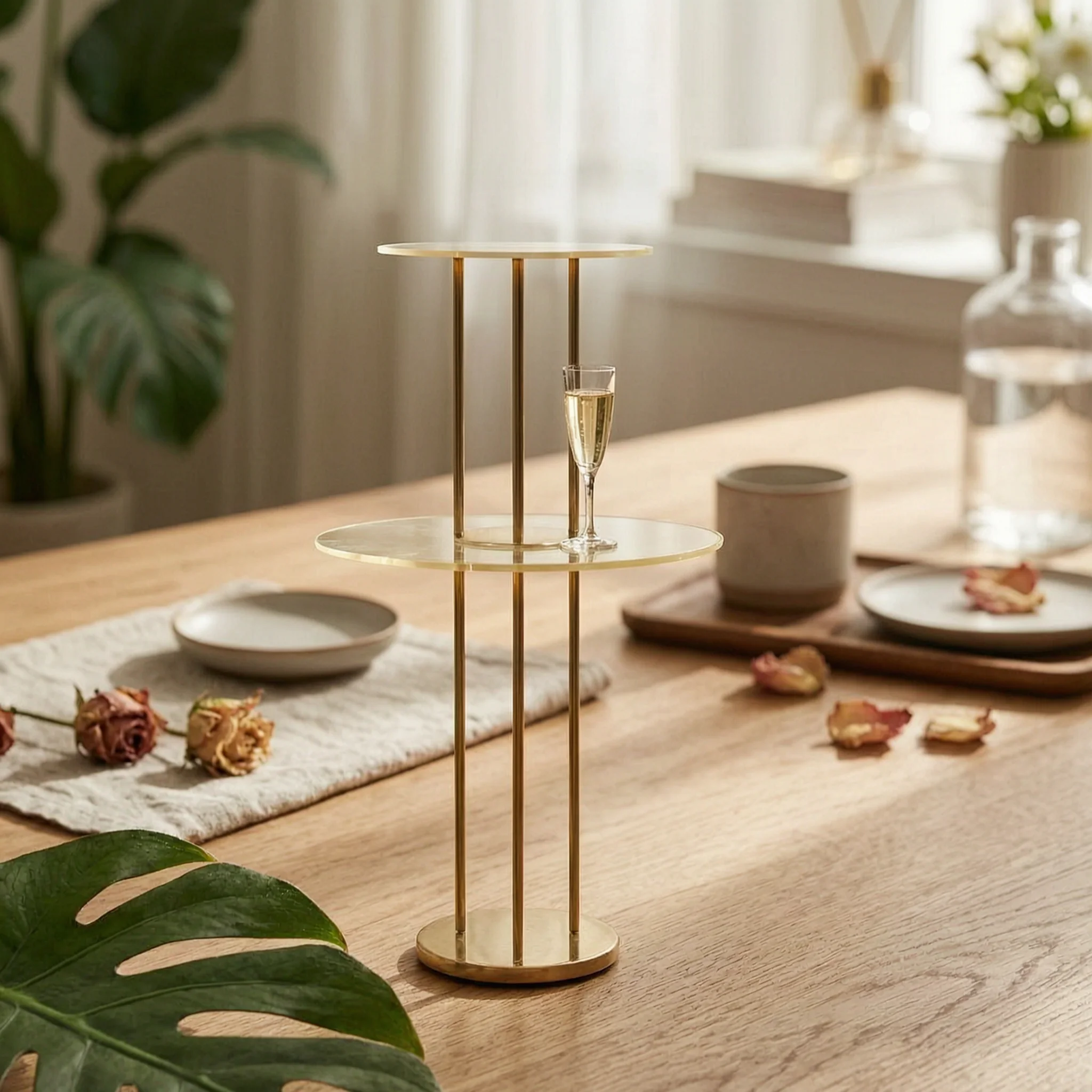 Lighted Dessert Stand Elegant Wedding Dessert Stand Display Decor Easy to Clean Party Decoration for Banquet Hall
Lighted Dessert Stand Elegant Wedding Dessert Stand Display Decor Easy to Clean Party Decoration for Banquet Hall